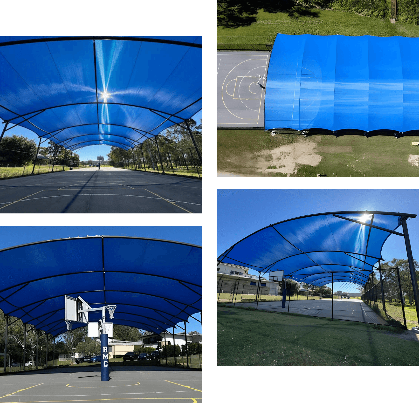 Basketball Shade Structure and Covers