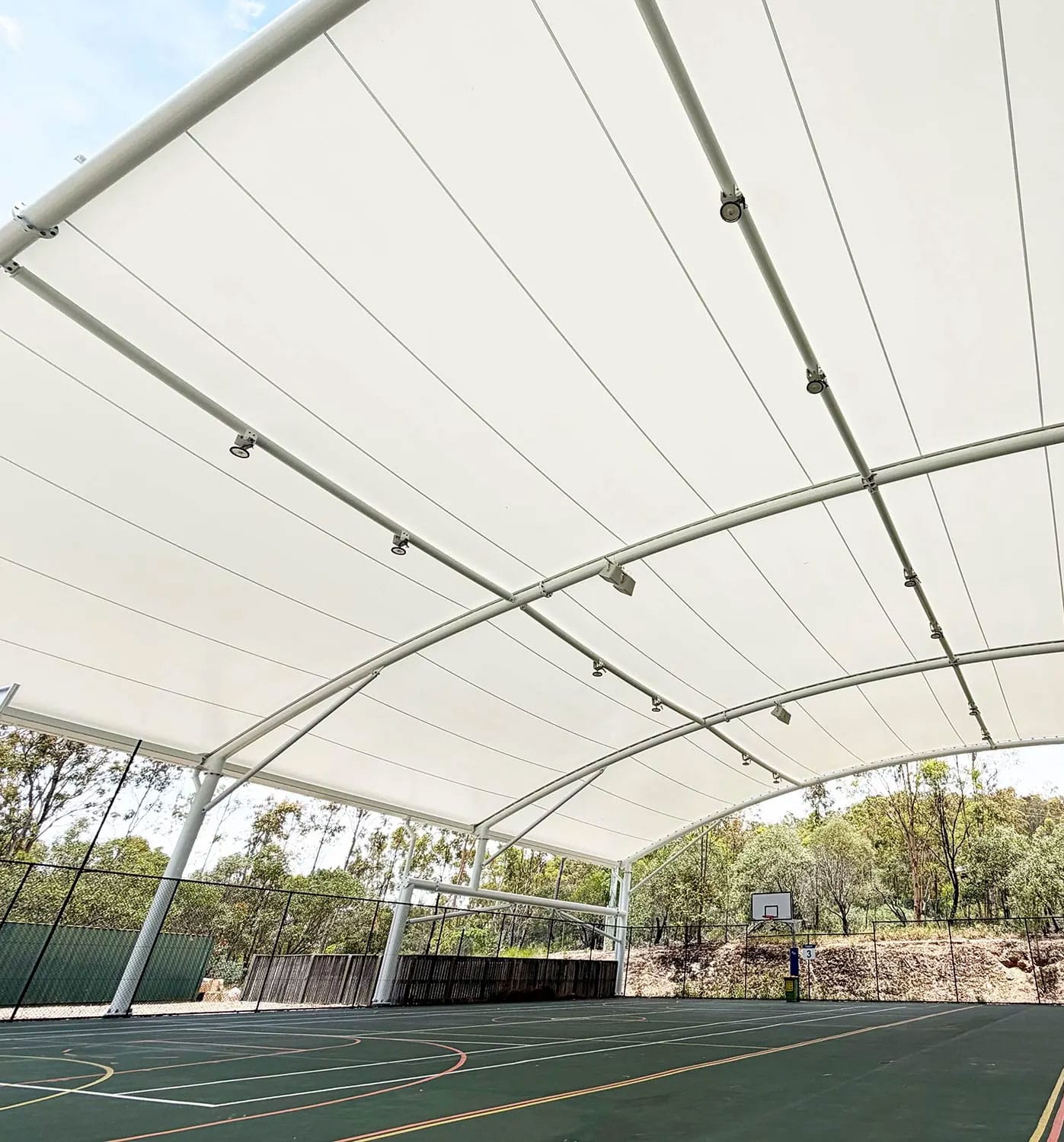 Permanent Sports Canopy by VECTOR