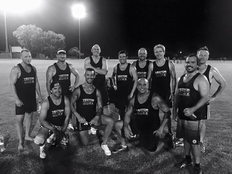 Team Vector Touch Football