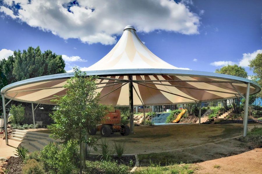 Custom shade structure by Vector Shade